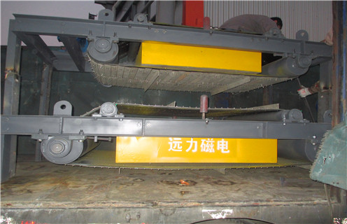輸送帶除鐵器，寧夏輸送帶除鐵器價格_工作原理及安裝高度要求_寧夏輸送帶除鐵器價格不卸料怎么回事，如何清理及接線     