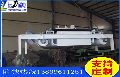 油冷帶式電磁除鐵器，甘肅油冷帶式電磁除鐵器主動滾筒RCDF-12廠家服務(wù)_遼寧油冷自卸式電磁除鐵器加多少號油_選型