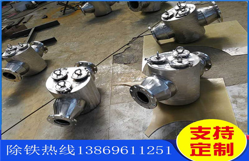 流體管道除鐵器，江西流體管道強(qiáng)磁除鐵器_江西流體管道強(qiáng)磁除鐵器安裝示意圖型12000高斯_工作原理