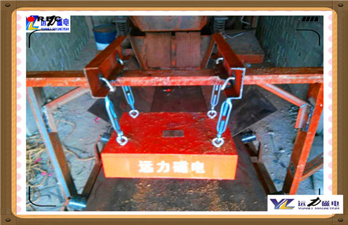 懸掛式永磁除鐵器，內蒙古懸掛式永磁除鐵器_內部磁塊安裝方法_內蒙古懸掛式永磁除鐵器定制供應型號價格